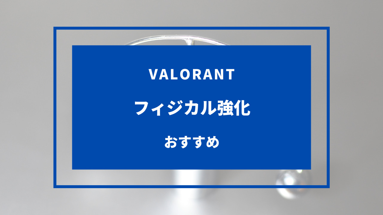 valorant フィジカル強化